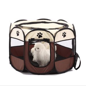 Corral para Mascotas Color Marrón Talla S