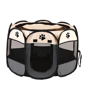 Corral para Mascotas Color Gris Talla S