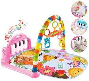 Gimnasio de Bebe con Piano Baby World 696-R22 Rosa