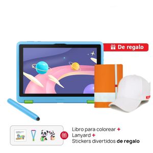 Tablet Huawei Matepad T10 Kids + Gorra + Cuaderno + Stickers y Lanyard