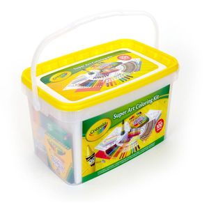 Kit Crayola Super Art Coloring