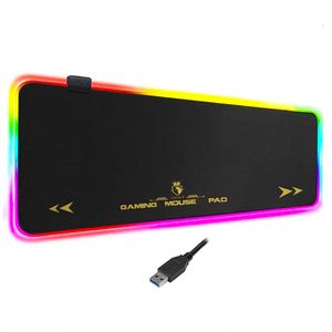 Pad Mouse Gamer Rgb Retro Iluminada De 80x30cm Gaming RGB