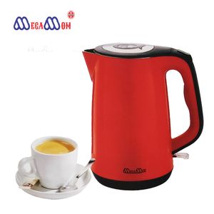 Hervidor Eléctrico Megamom 2 Litros Acero Inoxidable Rojo