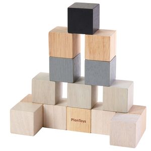 Juguete Cubos de Madera Plantoys 15 Pzs