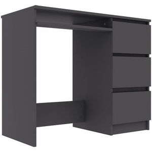 Escritorio Starhome Pop Negro con Cajones