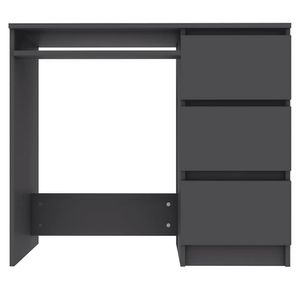 Escritorio Starhome Pop Negro con Cajones
