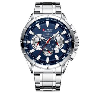 Reloj Lujo CURREN 8363 Cuarzo Cronógrafos