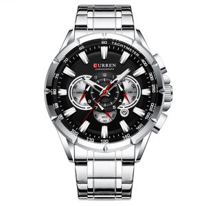 Reloj Lujo CURREN 8363 Cuarzo Cronógrafos