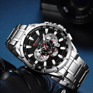 Reloj Lujo CURREN 8363 Cuarzo Cronógrafos
