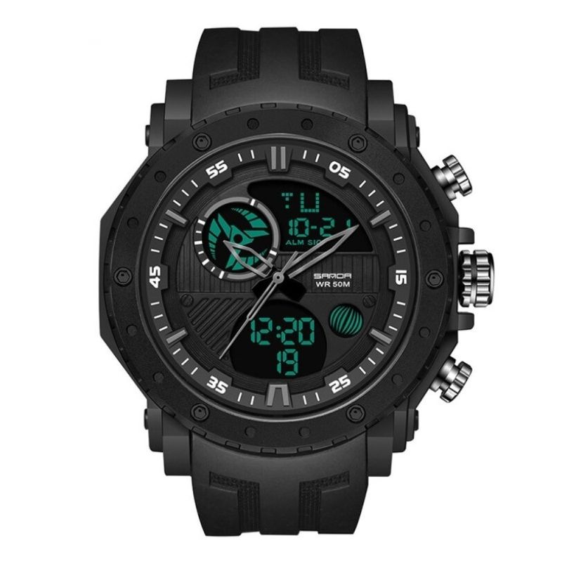 Reloj Deportivo Hombre SANDA 6012 Dual Timer - NUBOFIT