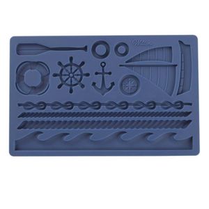 Molde para Fondant Wilton Nautico