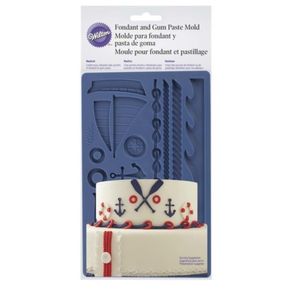 Molde para Fondant Wilton Nautico
