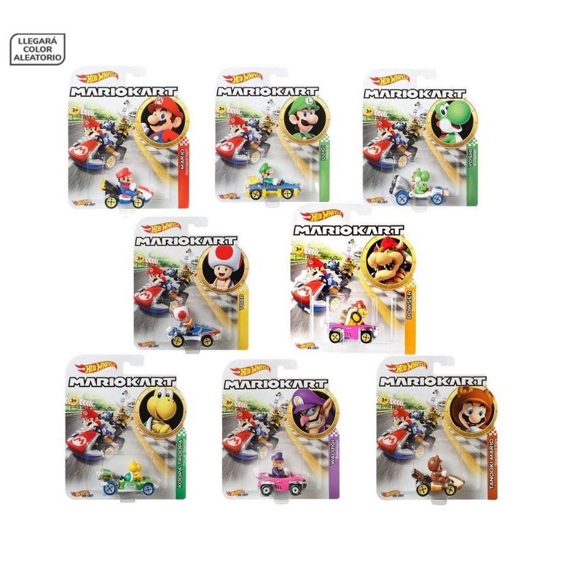 Hot Wheels Mario Kart Dry newest Bowser and Tanooki Mario Bumble V.