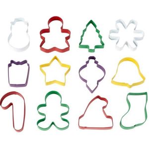 Set de 12 Cortadores Wilton de Navidad