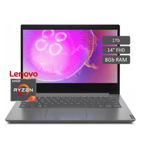 Laptop Notebook V14 Lenovo Amd Ryzen 7 4700u 8Gb 1Tb 14" Freedos