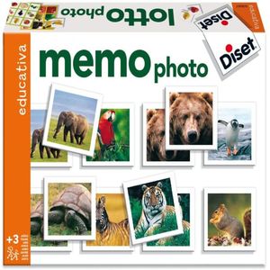 Juguete Educativo de Memoria Animales Reales Diset