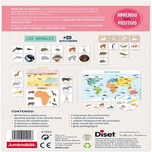 Set Montessori Aprendo en Positivo Diset Los Animales