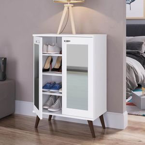 Zapatera Bonno Lirios Blanco