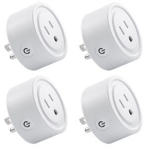 Enchufe Inteligente  WiFi Madtronix Compatible con Alexa y Google Pack x 4