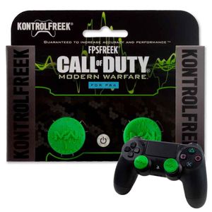 KontrolFreek Call Of Duty para Mando PS4 PS5 Precisión Grips Verde