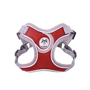 Pechera con Correa Premium para Mascota Rojo Talla XS