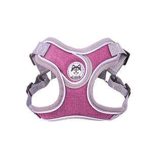 Pechera con Correa Premium para Mascota Morado Talla M