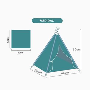Cama Teepe Modelo Triángulo Para Perro y Gato