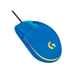 Mouse Logitech G203 Lightsync Optical 800 Dpi Rgb Azul