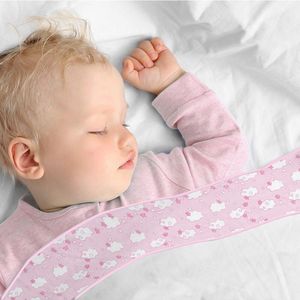 Sábanas Cuna Rosado Nubes