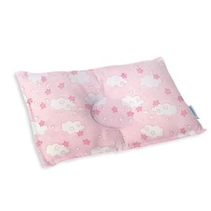 Anti Cabeza Plana Rosado Bebe Nubes