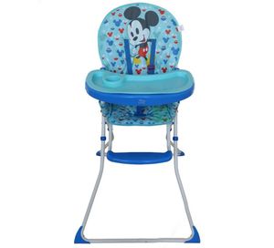 Silla de Comer Disney Baby Mickey con Posapies Plegable