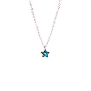 Collar Plata Blue Estrella