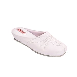 Pantuflas Rema Hoja Blanco