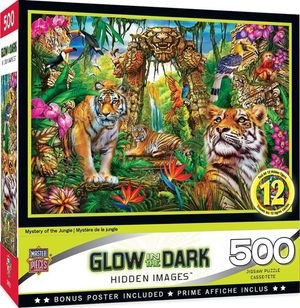 Rompecabezas Mystery of the Jungle 500pcs Glow