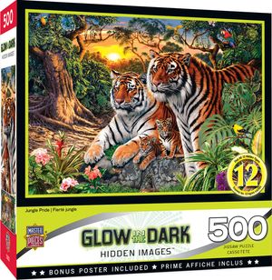 Rompecabezas Jungle Pride 500pcs Glow