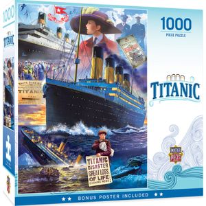 Rompecabezas Titanic Collage 1000pcs Puzzle