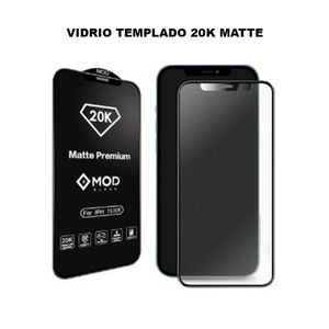 Mica de Vidrio 20K Mate para iPhone 11 Black Edition Resiste y Protege contra Caidas y Golpes