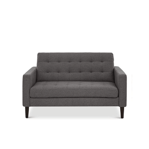 Sofá Jule 2 Cuerpos Gris Oscuro