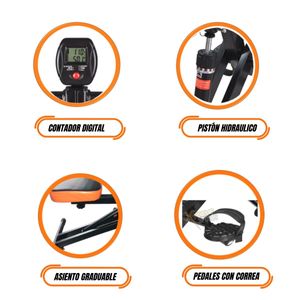 Maquina Multitrainer con Pistón Hidráulico Power Xtreme
