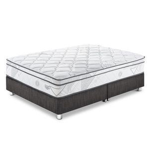 Cama Pocket Advance King - Charcoal