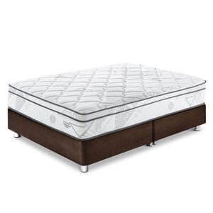 Cama Pocket Advance King - Chocolate