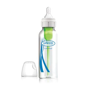 Biberón de vidrio Options+ boca Estrecha 8oz.