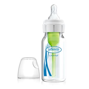 Biberón de Vidrio Options+ Boca Estrecha 4oz.