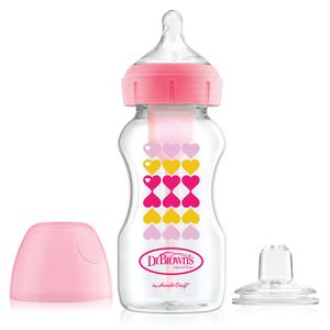 Kit Transición Opt+ Boca Ancha 9oz ROSA