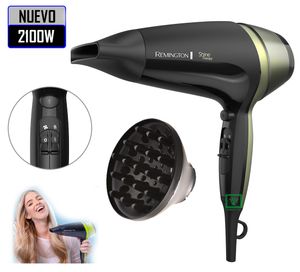 Secadora Remington Aguacate Macadamia +Alisadora Remington Aguacate