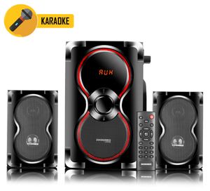 Parlante 2.1 Micronics MIC S6026KTV Lotus Subwoofer Karaoke 80 Watts
