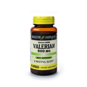 Valeriana - 500 Mg Mason Natural 60 Cápsulas