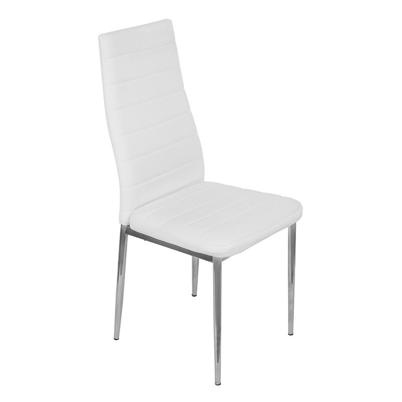 SILLA COMEDOR PLEGABLE DIRECTOR BLANCA — IDCO