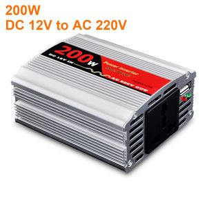 Inversor De Corriente Para Auto De 12v A 220v Usb 200w cargador