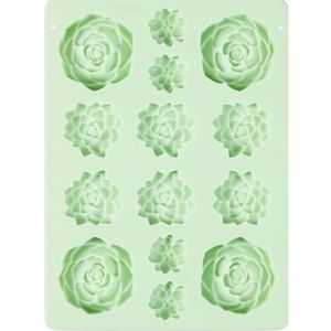 Molde para Suculentas Wilton de Silicon